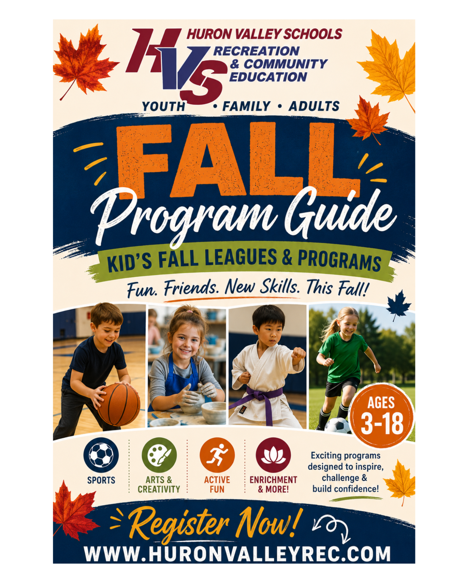 HV Rec&Ed Summer Program Guide Kids' Summer Camps&Clinic