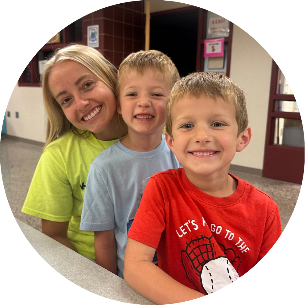 Smiling child in Early Childhood Family Education
