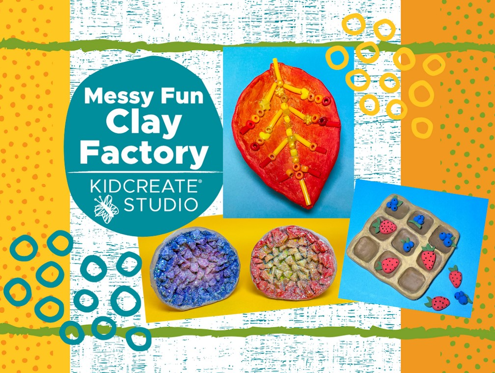 Picture for: Messy Fun Clay Factory with Kidcreate Studio