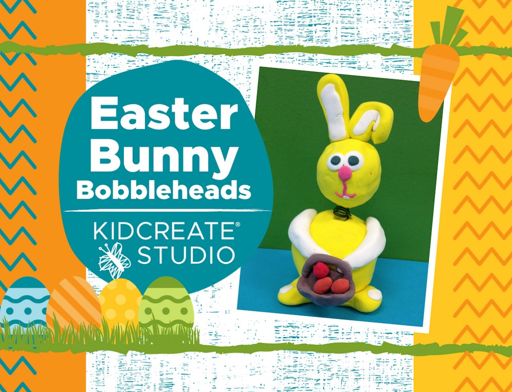 Picture for: Easter Bunny Bobble Head with Kidcreate Studio