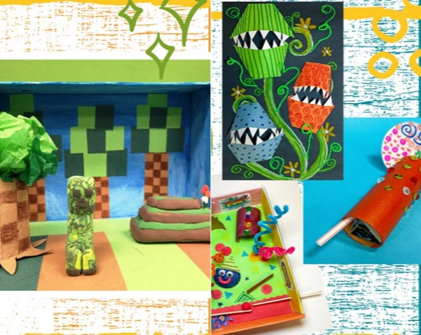 Picture for: 3D Minecraft Masterpiece & STEAM-sational Art Bundle Class