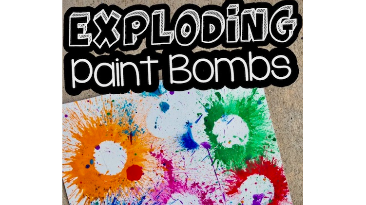 Picture for: STEM Exploding Paint Bomb Art