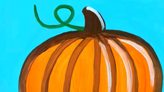 Picture for: Fall Canvas Painting and Q-tip Art