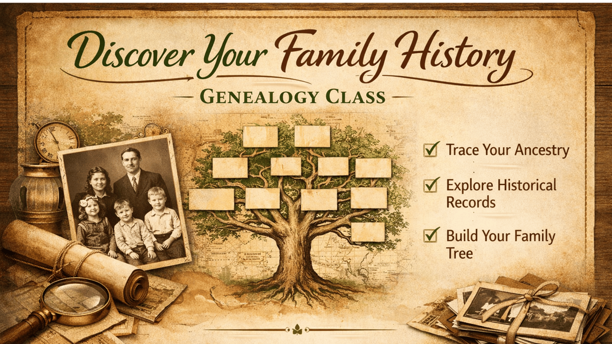 Picture for: Genealogy Series - Have a blank spot in your family tree?