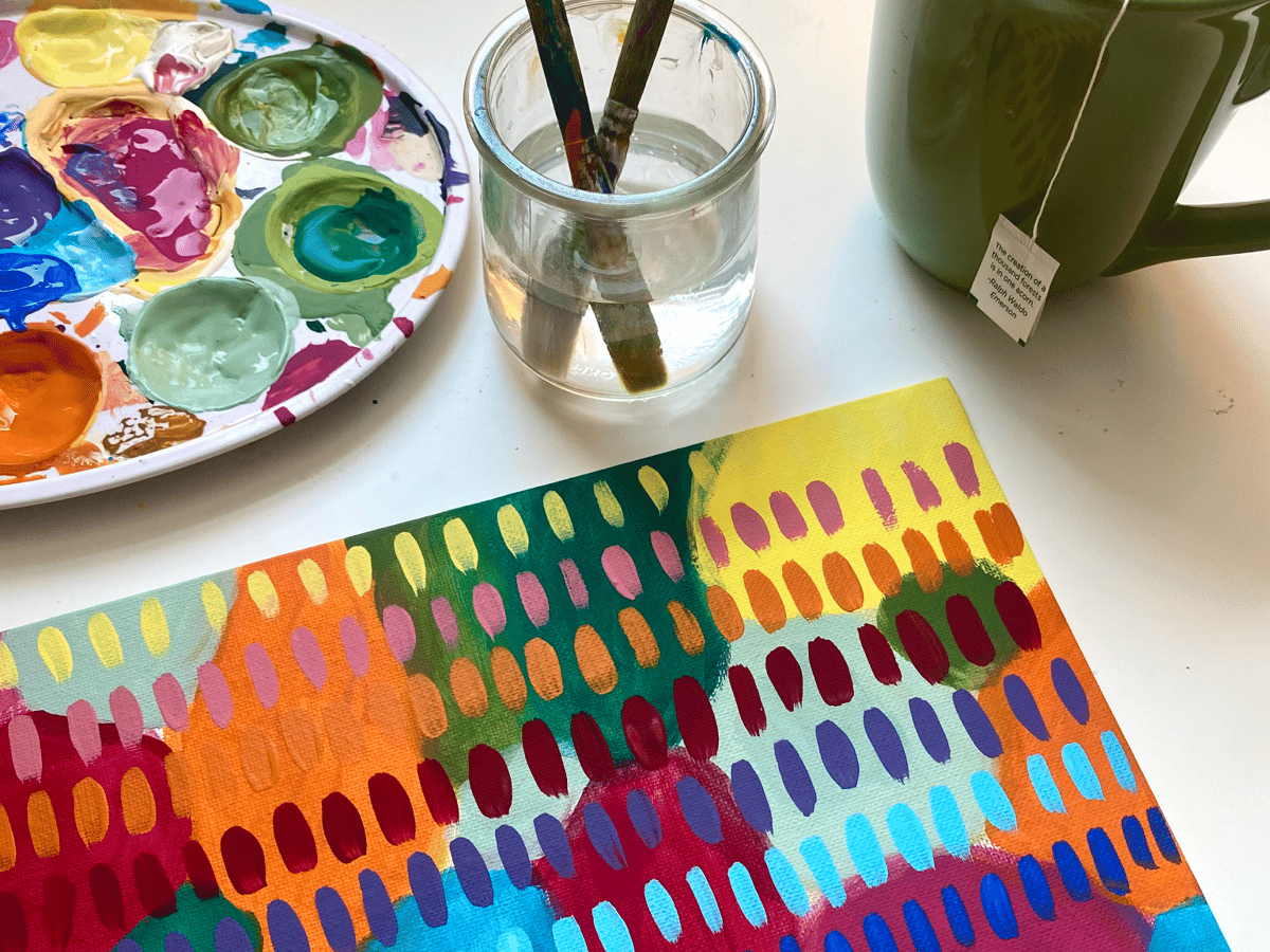 Picture for: NEW! Family Relaxing Painting Flow Workshop