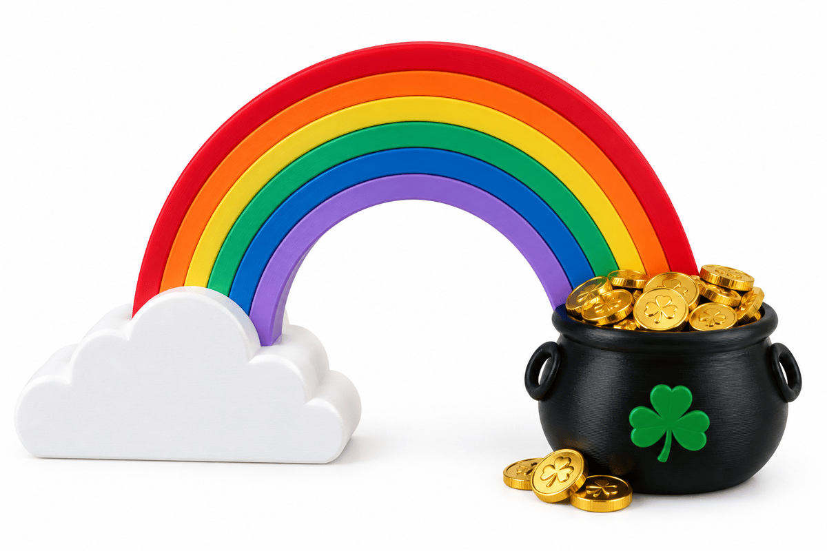 Picture for: Lucky Rainbow Pot of Gold