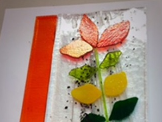Picture for: Fused Glass Holiday Serving Tray