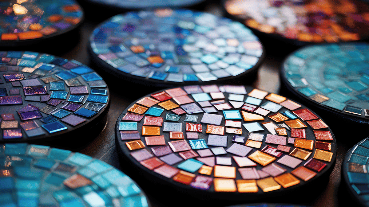 Picture for: Mosaic Tile Coasters