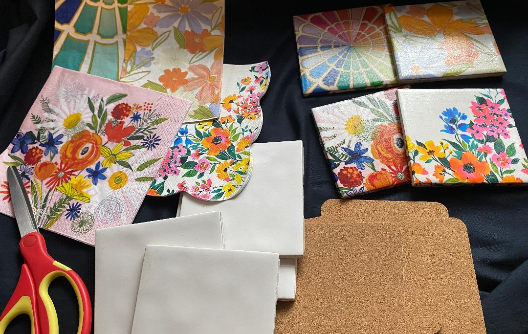 Picture for: Tile Transformations: Making Crafty Coasters Together (Family)