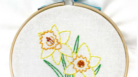 Picture for: Stitching Blossoms: Embroidery Workshop (Family)