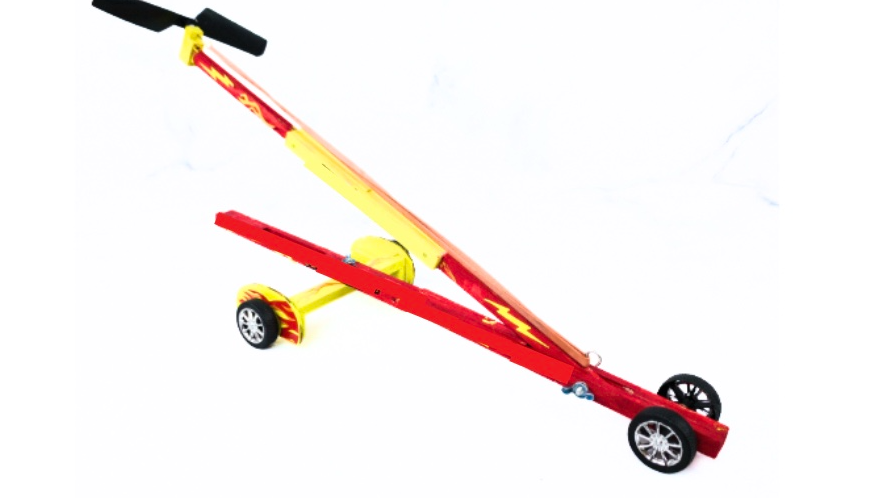 Picture for: STEM Take Home Kit: Woodworker Propeller Racer: Age 8+