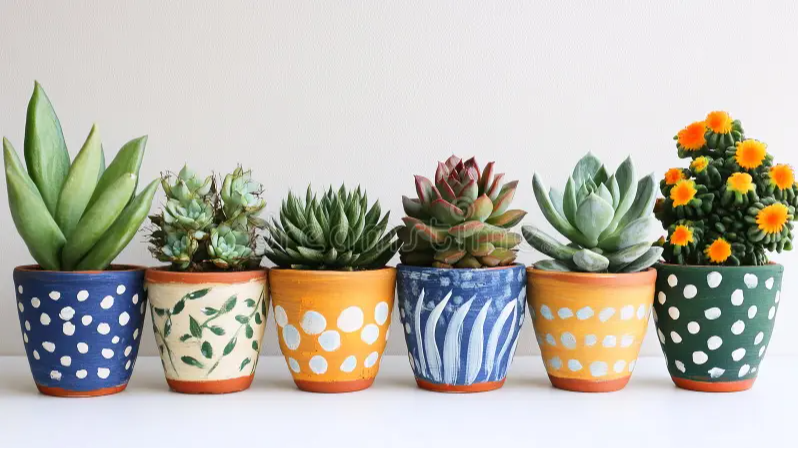 Picture for: DIY Home Crafts: Painted Pots & Planters