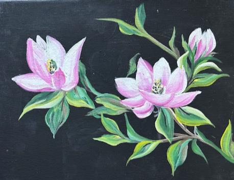 Picture for: Acrylic Painting: Magnolia Stems