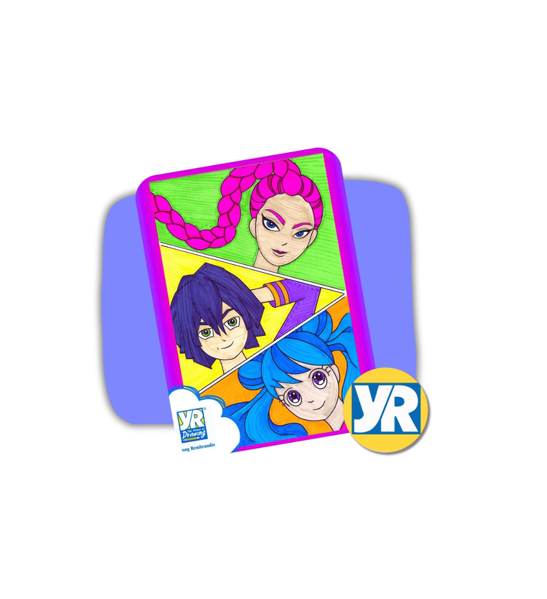 Picture for: *NEW* K-Pop Anime Manga Art (Entering Grades K-5)