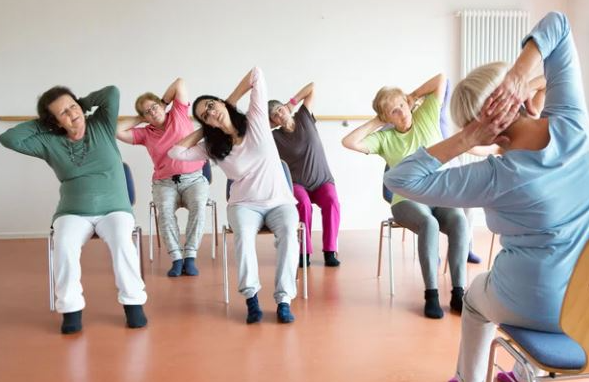 Picture for: Chair Yoga
