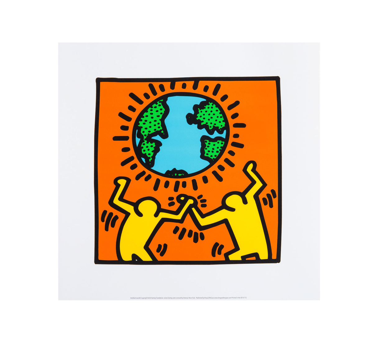 Picture for: ACCESS - Keith Haring Affirmation Poster (Anwatin)