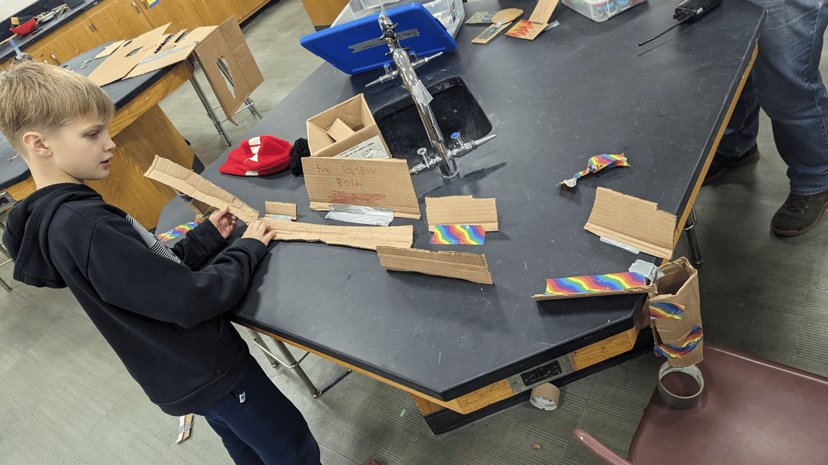 Picture for: Cardboard Creations XTREME! (Grade 3-5) Field Afterschool, Tuesdays