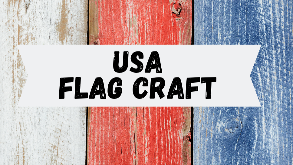 Picture for: Adults with Exceptional Abilities: USA FLAG CRAFT