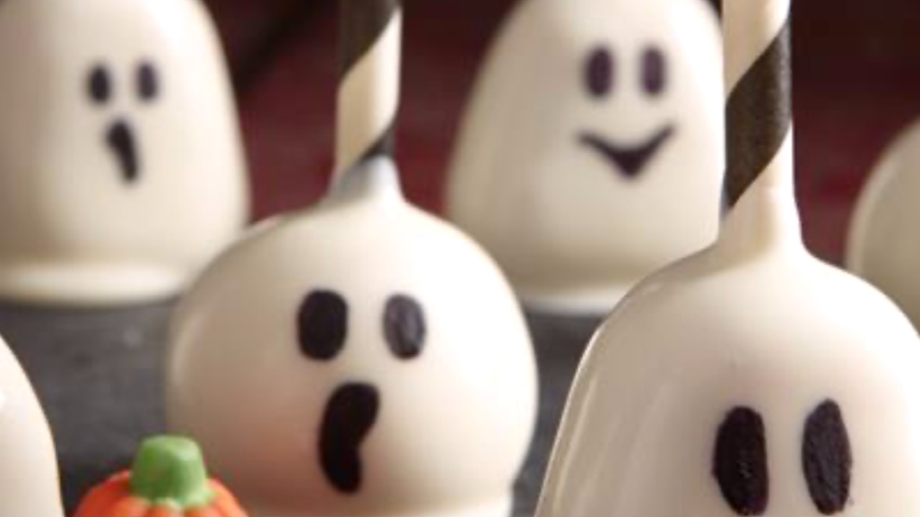 Picture for: ADULT & CHILD - GHOST & GOBLIN CAKE POPS  (Ages 3 & Up w/ an adult)