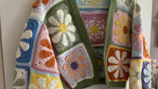 Picture for: Intermediate Crochet: Retro Daisy Square Cardigan