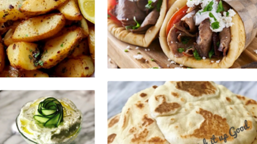 Picture for: Mediterranean Chicken Gyro Meal!