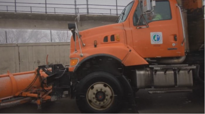 Picture for: BIG Rigs MnDOT Plows!