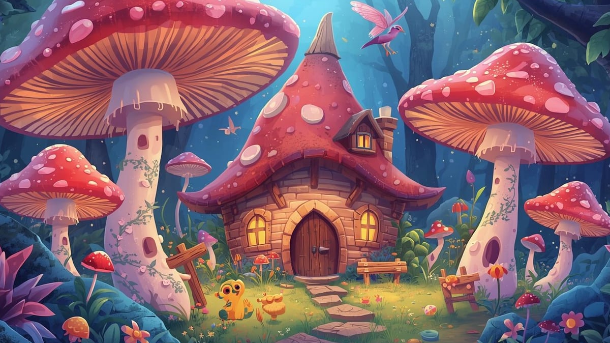 Fairy and Sprite House Design flyer
