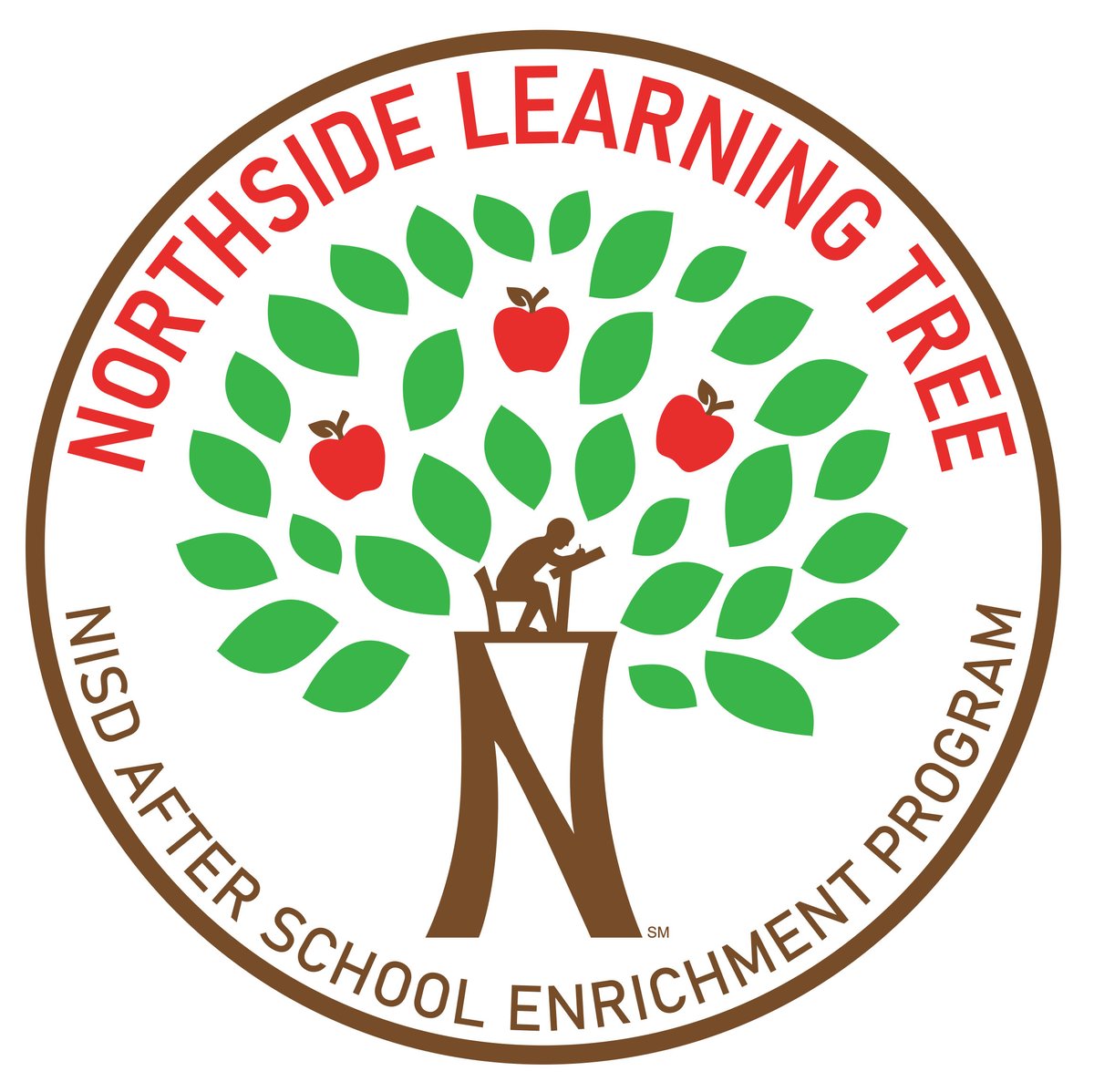 Teacher Work Day Child Care Program Logo