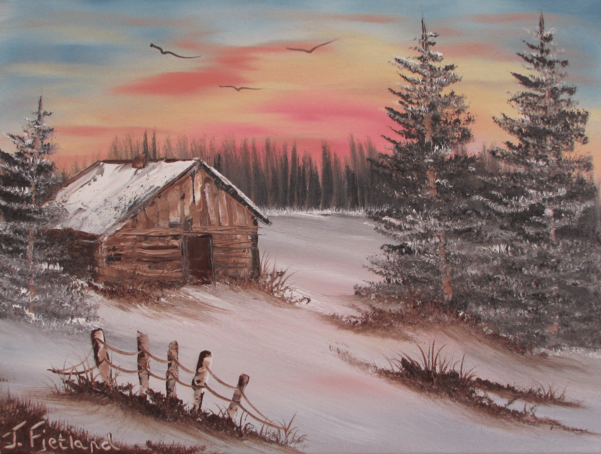 Picture for: Bob Ross "Wet-on-Wet" Painting, Ages 12+