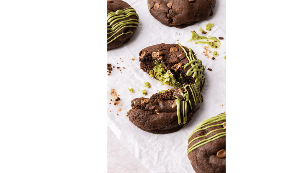 Picture for: Dubai Chocolate Pistachio Kunafa Cookies (adult and child ages 10-14)