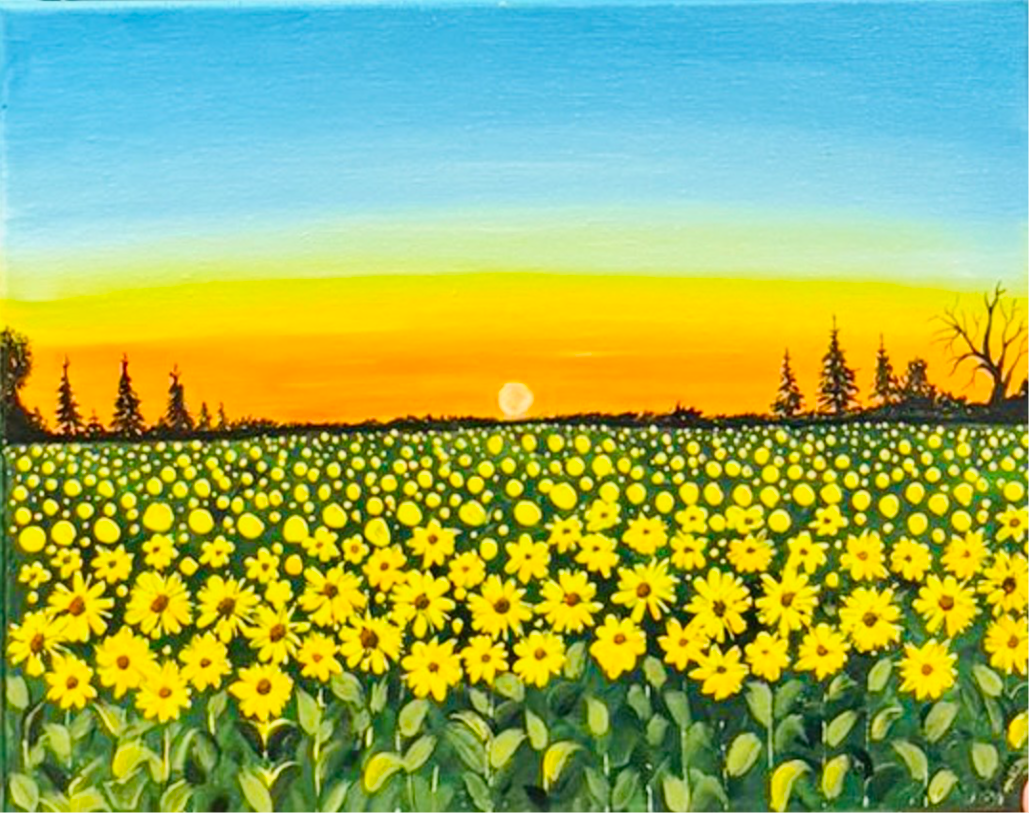 Picture for: Sun Flower Field - Acrylic Art