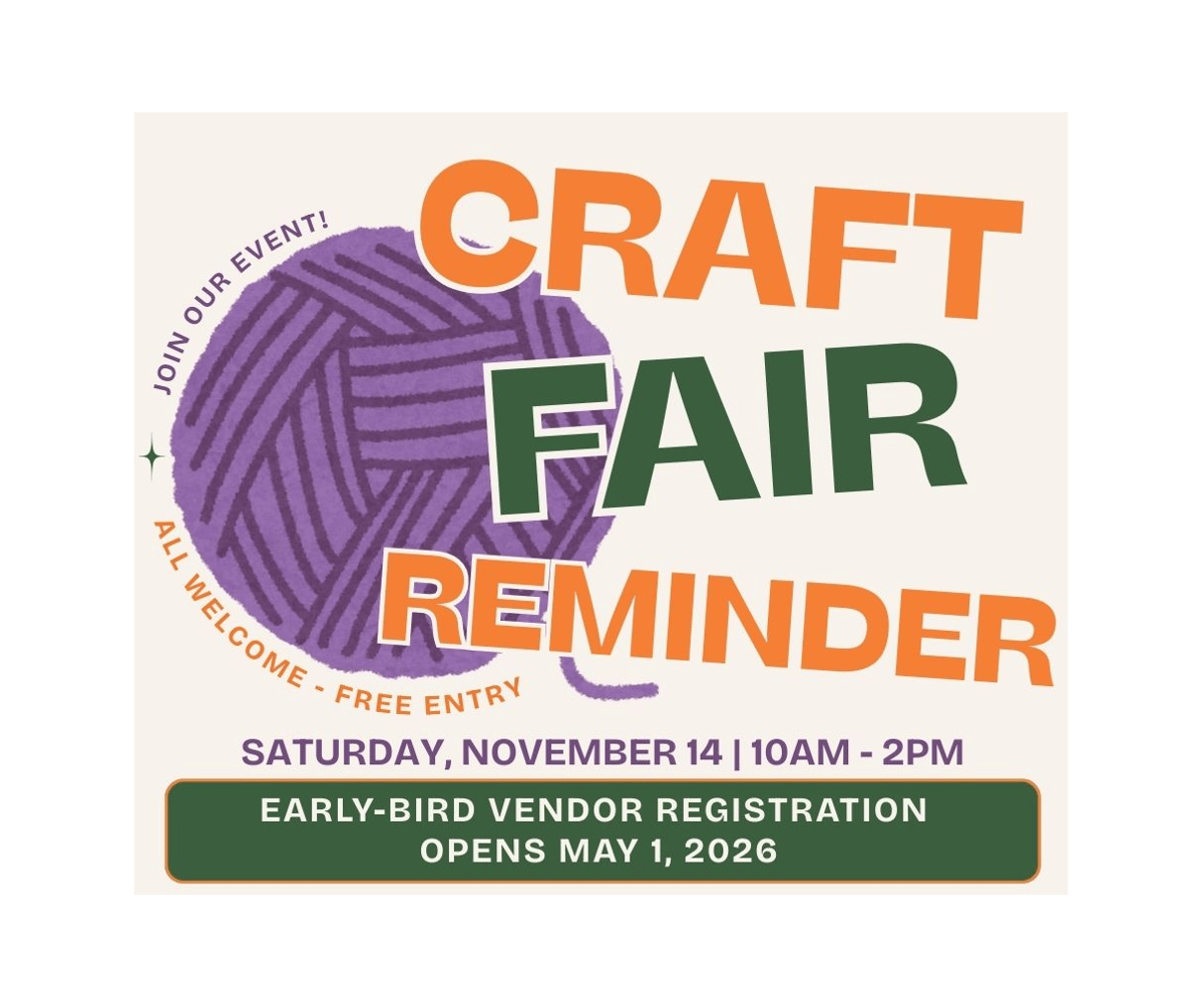 Picture for: 2026 Craft Fair Vendor Table