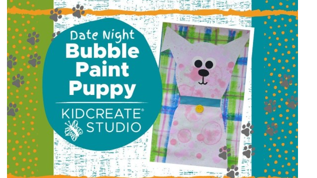 Picture for: Bubble Paint Puppy with Kidcreate Studio