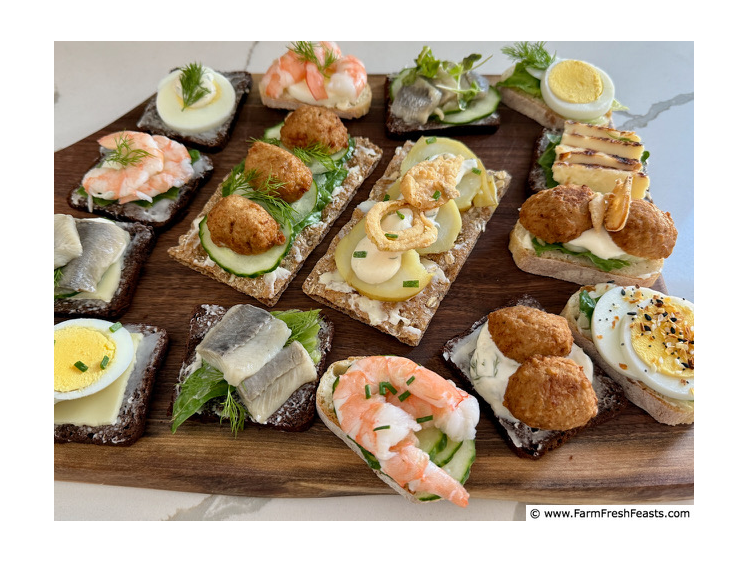Picture for: Smørrebrød Smörgåsbord – (Live Virtual)