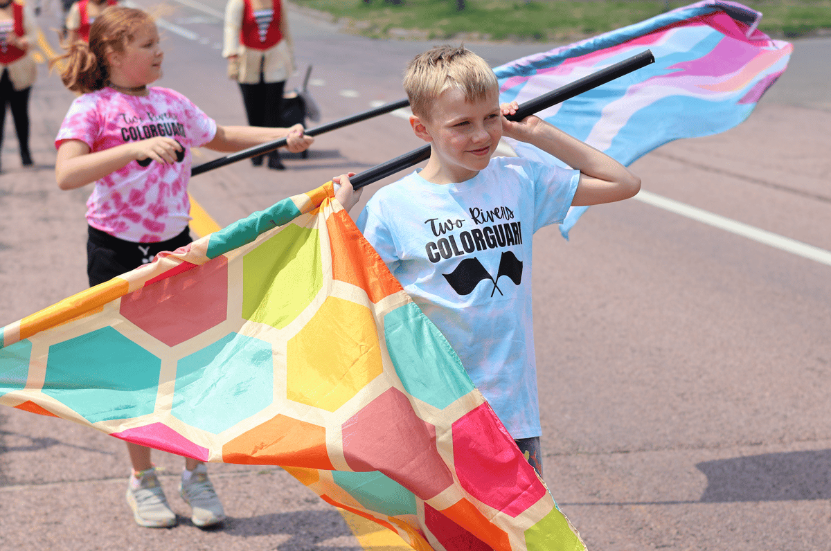 Picture for: Pee-Wee Warriors Colorguard (Grades: 2-7)