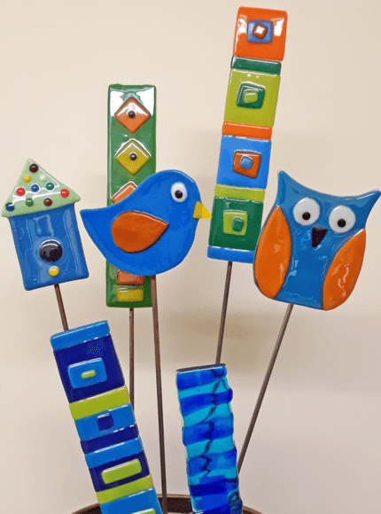 Picture for: Fused Glass Garden Art
