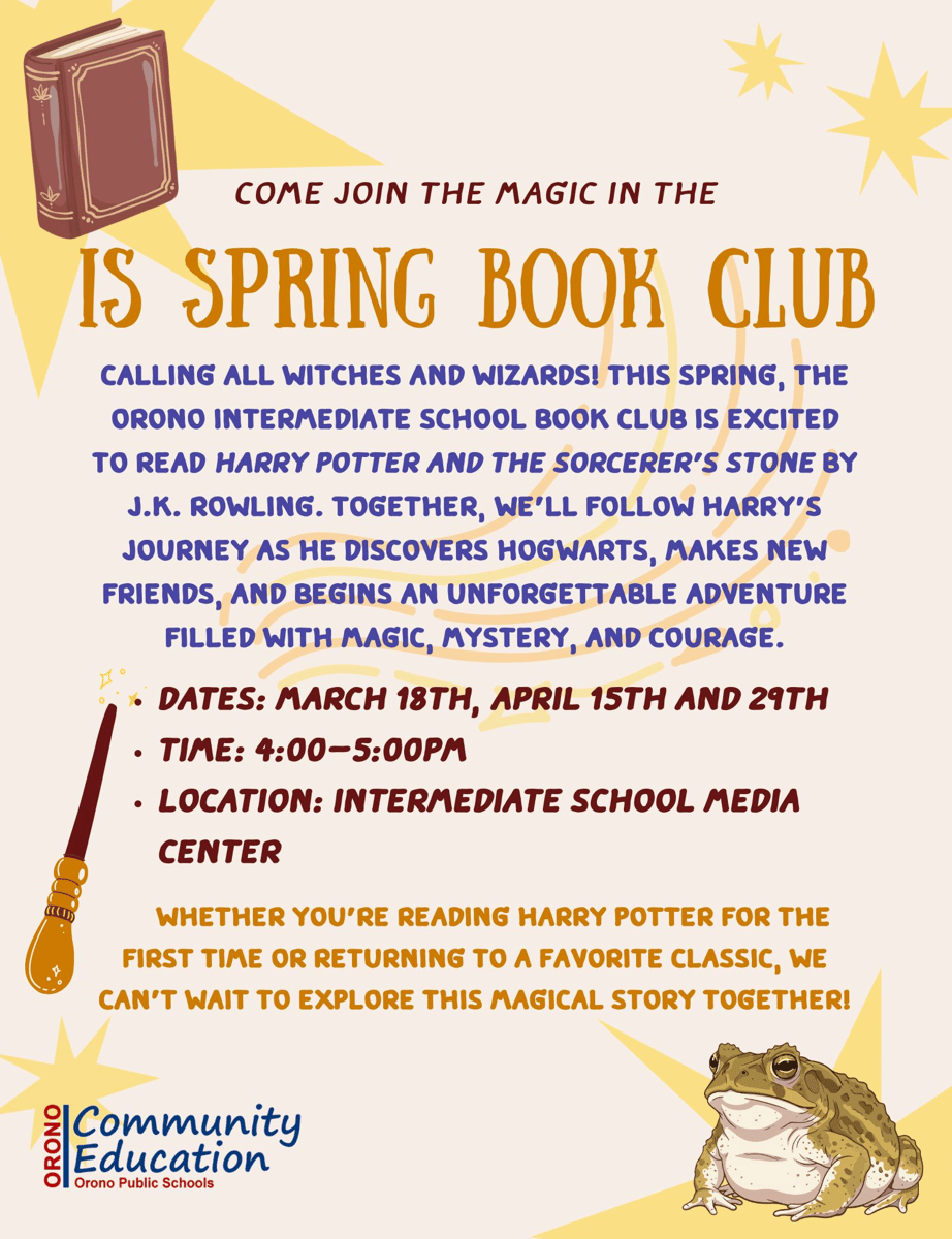 Picture for: Orono Intermediate School's Spring Book Club