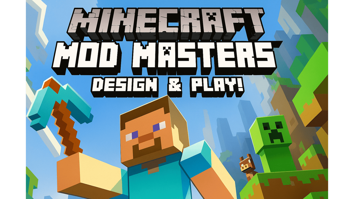 Picture for: Minecraft Mod Masters: Design & Play! (Ages 7-10) - NEW!