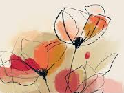 Picture for: Flowers on Watercolor