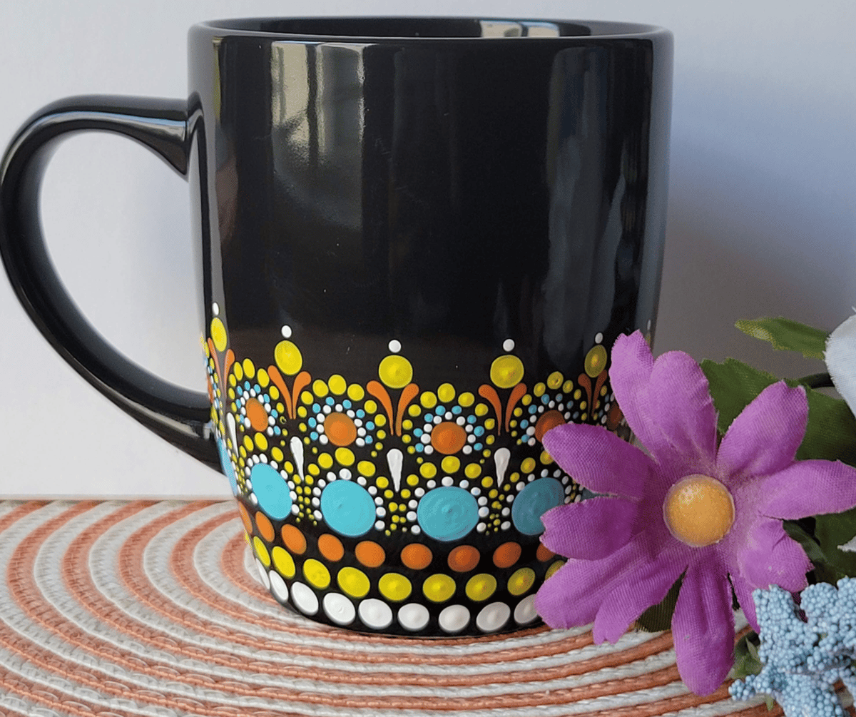 Picture for: Mandala on Coffee Mugs