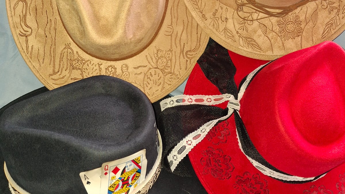 Picture for: Create Your Own Burnt Western Hat