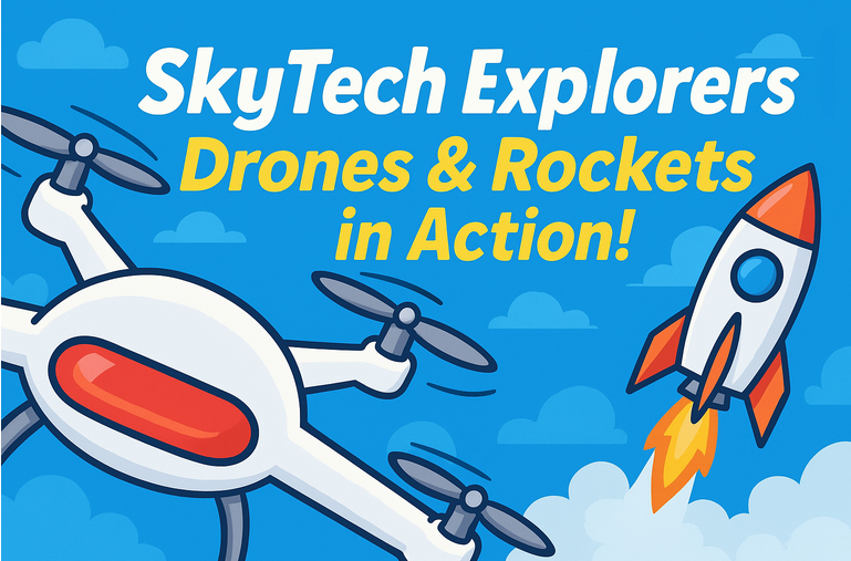 Picture for: Skytech Explorers: Drones Camp Rockets in Action