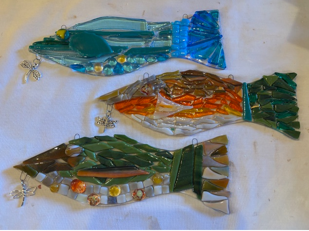 Picture for: Go Fish!  Whimsy Fish with Dragonfly