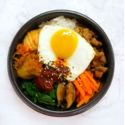 Picture for: Korean Street Food: Chicken Bulgogi Bibimbap
