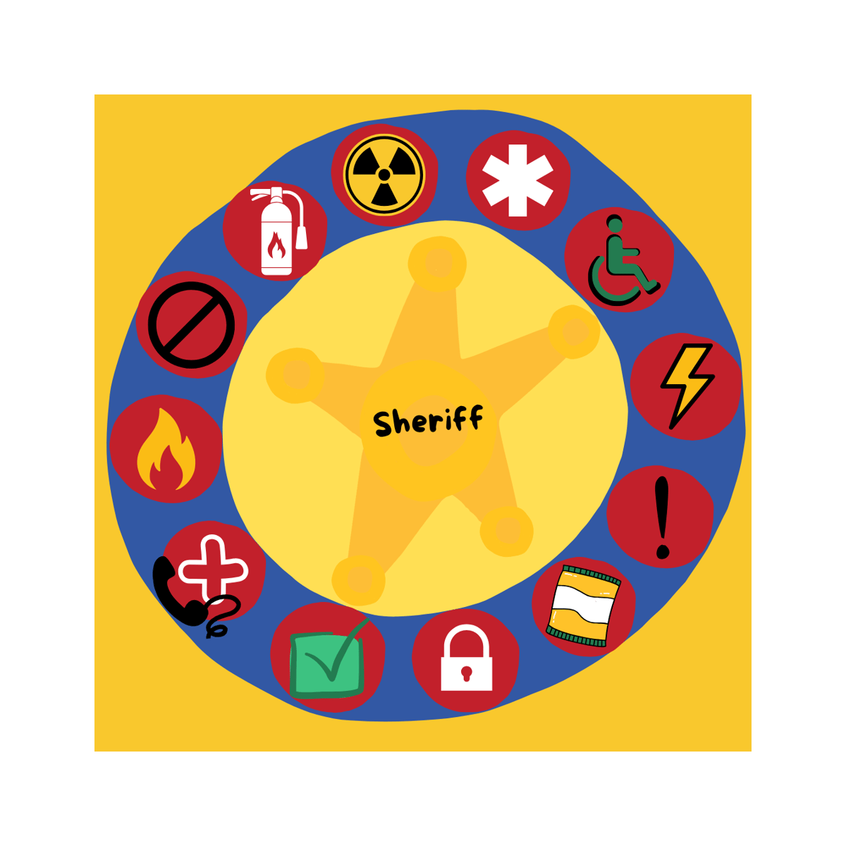 Picture for: Safety & Snacks with a Sheriff- Walking and Biking Safety