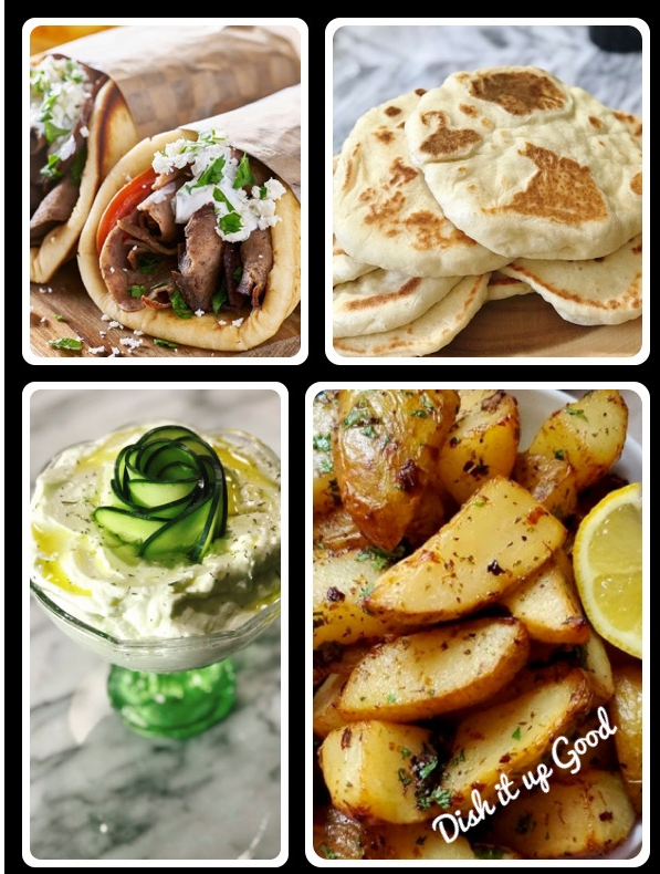 Picture for: Mediterranean Chicken Gyro Meal