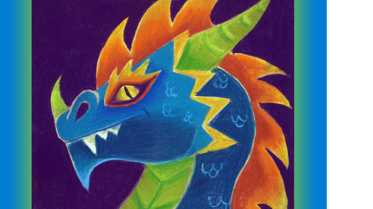 Picture for: Fiery Dragons Drawing