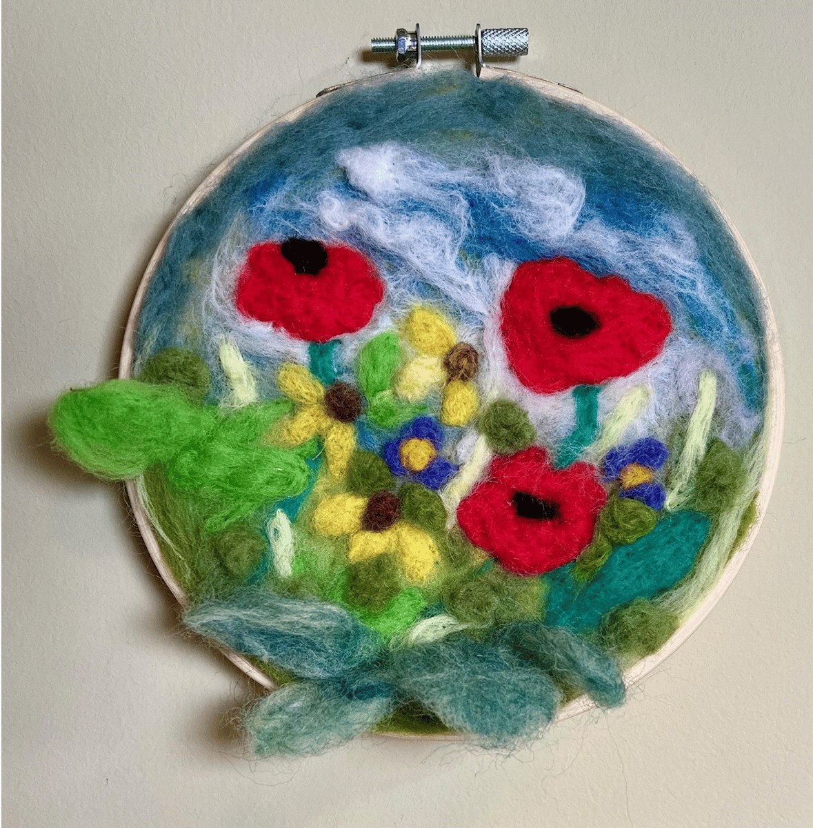 Picture for: Needle Felted Flower Painting