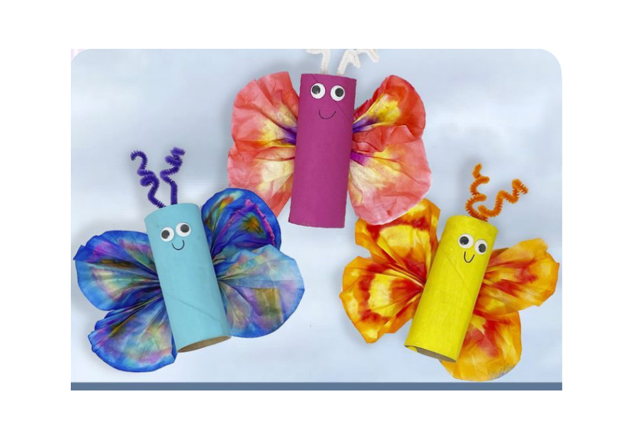 Picture for: Tie Dye Butterflies