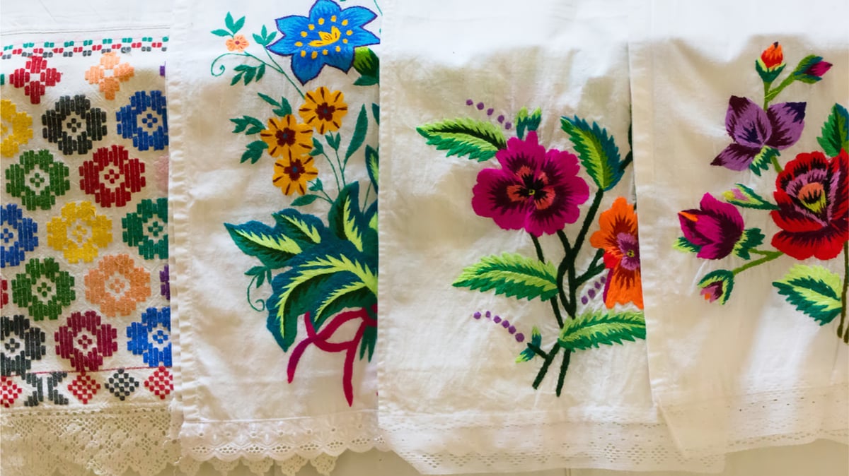 Picture for: Tea Towel Embroidery